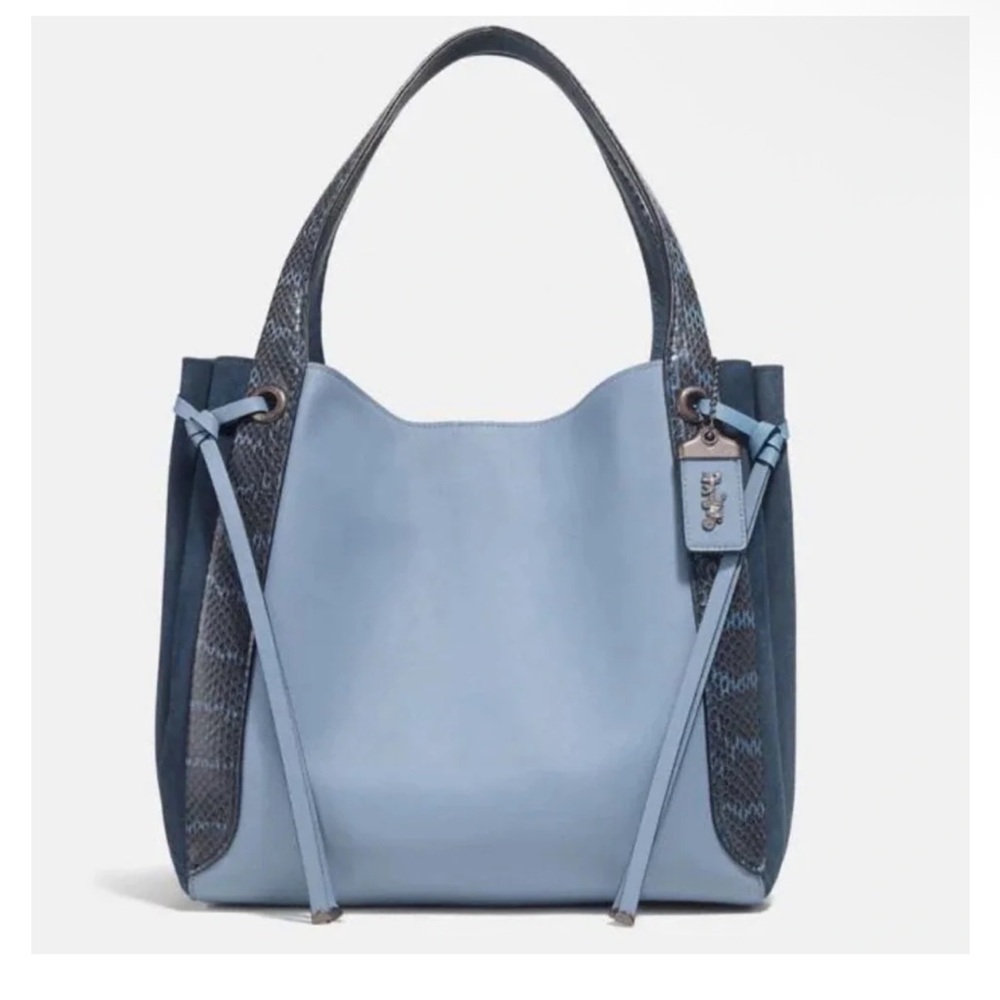 NWT Coach 1941 Harmony Hobo In Colorblock With Snakeskin Detail